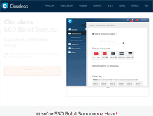 Tablet Screenshot of cloudeos.com